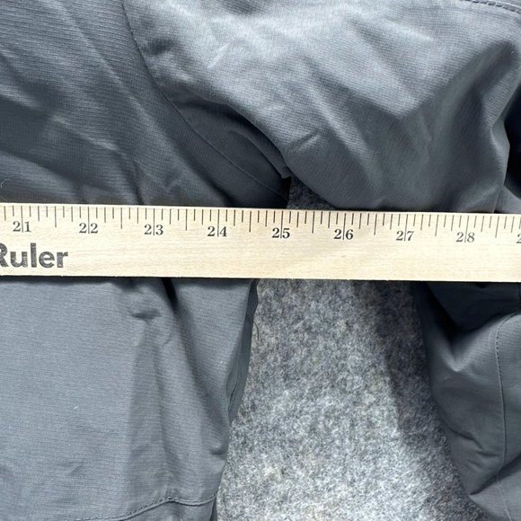 Eddie Bauer Jacket Men Extra Large Adult Gray Full Zip Outdoors Hooded overcoat - Picture 7 of 15